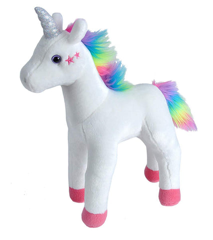 Wild Republic White Stars Enhjørning Bamse 30 cm