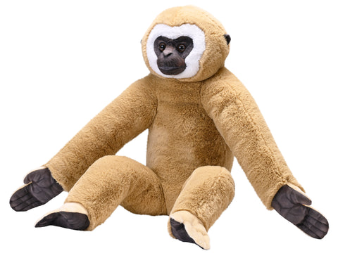 Wild Republic Hvidhåndet Gibbon Bamse - Artist Collection 40 cm