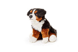 Uni-Toys Berner Sennenhund, Siddende 30 cm, eco-friendly (32353)