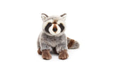 Uni-Toys Vaskebjørn Bamse, siddende, Eco-Friendly, 26 cm (WA0231)