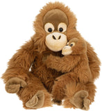 Uni-Toys Orangutang med Baby 45 cm