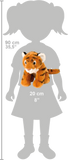 Wild Republic CK Mini Tiger Baby Bamse 20 cm