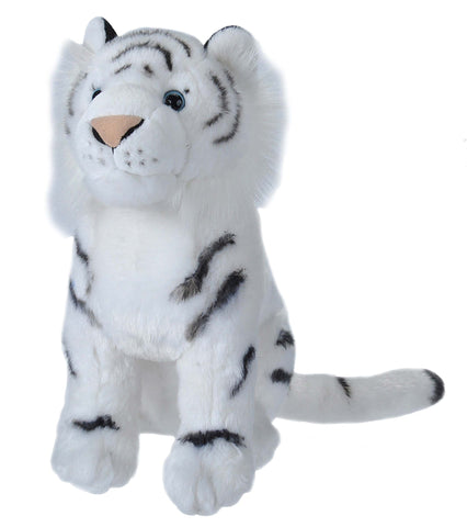 hvid tiger bamse
