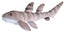 Wild Republic Lille Bamboo Haj Bamse - Living Ocean Mini Shark Bamboo 30 cm