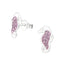 Søheste ørestikker i sølv 925 (ametyst) A4S39994