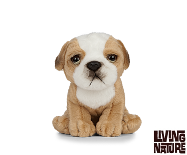 Living Nature Engelsk Bulldog Hund 17 cm (lille)