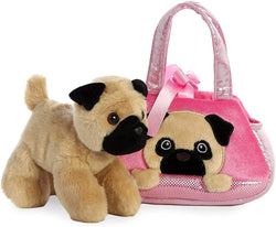 Taske med Mops Hund