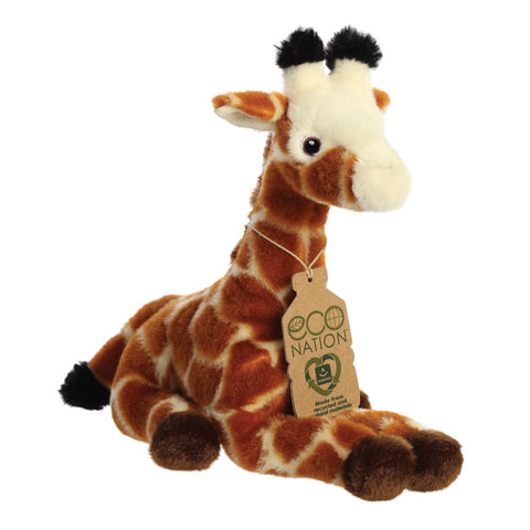 Aurora World Eco Nation Giraf Bamse 25 cm