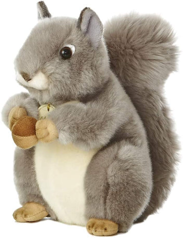 Aurora World Miyoni Grå Egern Bamse 20 cm