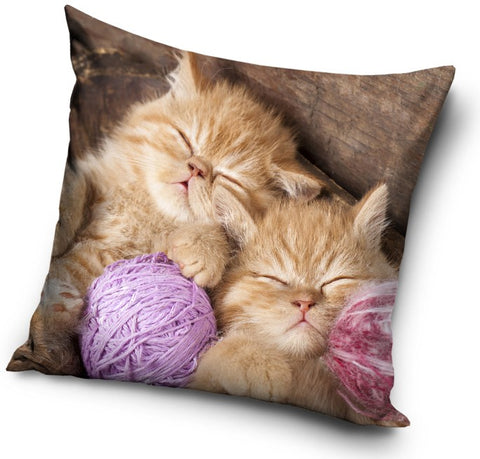 Dekorativt Pudebetræk 40x40 cm - Kat Design (CBX181019PD)