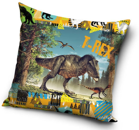 Dekorativt Pudebetræk 40x40 cm - T-Rex Design (CBX203001TREX)
