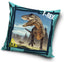 Dekorativt Pudebetræk 40x40 cm - T-Rex Design (CBX203002TREX)