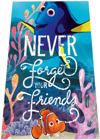Disney Pixar Finding Dory Fleece Tæppe til børn 120 cm x 150 cm
