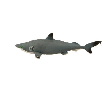 FUMFINGS Stretchy Sealife Beanies - Blå haj 18 cm