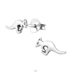 Kænguruer ørestikker i sølv 925 A4S21171