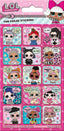 L.O.L Surprise Glitrende Klistermærker Fun Foiled Stickers, 19,5cm x 9,5cm