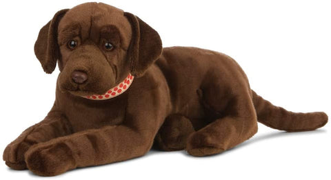 Living Nature Giant Chocolate Labrador Hund 45 cm (stor)