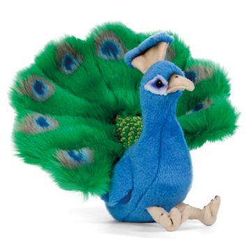 Påfugl bamse