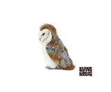 Living Nature Slørugle Bamse 28-33 cm (stor)