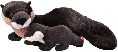 Wild Republic Mom & Baby Odder Bamse