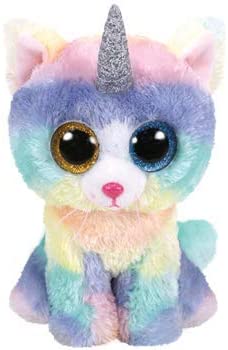 TY Beanie Boo's Collection HEATHER Kat med horn 23cm (TY36454)