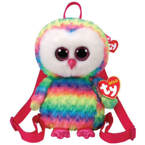 TY Fashion Collection OWEN ugle rygsæk 25 cm (TY95003)