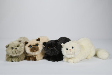 Uni-Toys Kat Bamse 31 cm (assorterede farver), L73000A