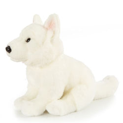 Uni-Toys Schæferhund hvid 25 cm