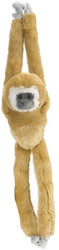 Wild Republic Hængende Hvidhåndet Gibbon Bamse 51 cm, lysebrun