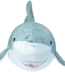 Wild Republic JUMBO Stor Hvid Haj Bamse - JUMBO Great White Shark 69-95 cm