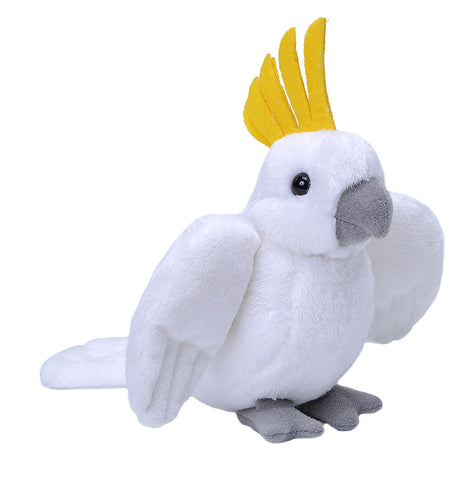 Wild Republic Mini Kakadue Papegøje Bamse 14 cm