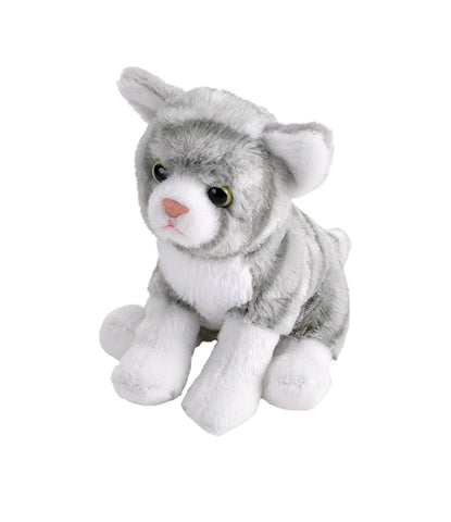 Wild Republic Pocketkins Mini Grå Tabby Kat 13 cm