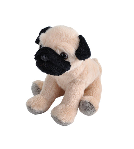 Wild Republic Pocketkins Mini Mops Hund 12 cm