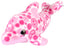 lyserød delfin bamse