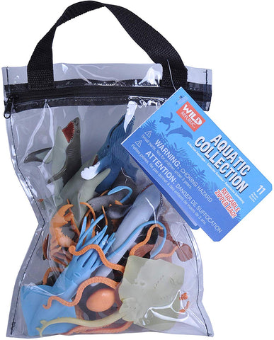 Wild Republic Akvatiske figurer - Aquatic Collection 11 stk.