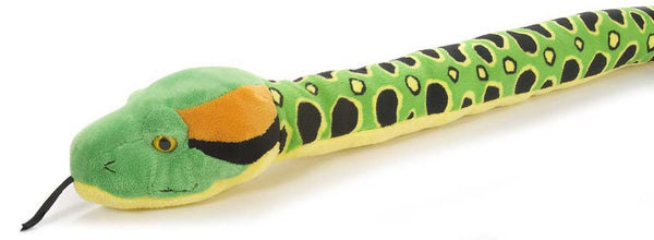 overgive Fradrage Fritid Wild Republic Grøn Anaconda Slange Bamse 134 cm – FunAndChic