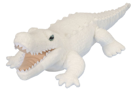 Hvid Alligator bamse