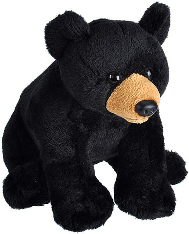 Wild Republic Lille Bjørn Bamse med realistiske lyde - Wild Calls Black Bear with Authentic Sounds 15 cm