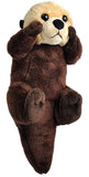 Wild Republic Lille Havodder Bamse med realistiske lyde - Wild Calls Sea Otter with Authentic Sounds 20 cm