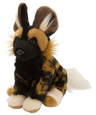 Wild Republic Mini Afrikanske Vildhund Bamse (Hyænehund) 20 cm