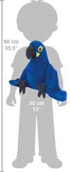 Wild Republic Papegøje Bamse - CK Hyacinth Macaw 30 cm