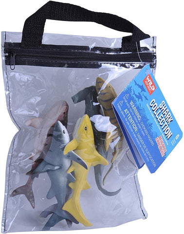 Wild Republic Shark Collection 6 stk.