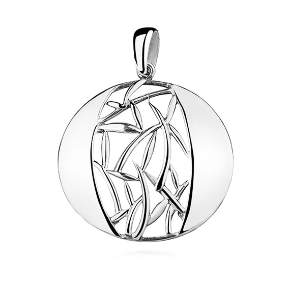 vedhæng sølv cirkel Hovedbillede