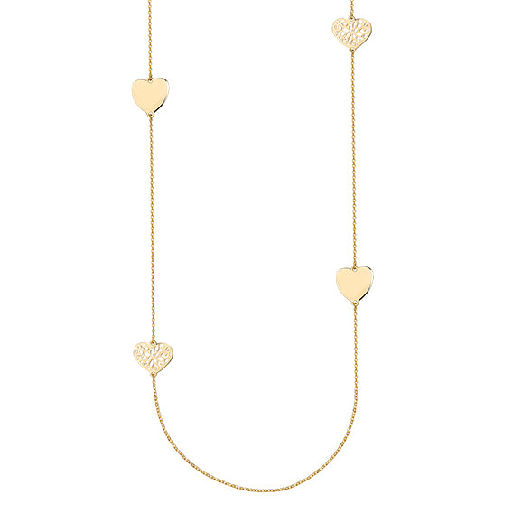 Forgyldt sølv halskæde