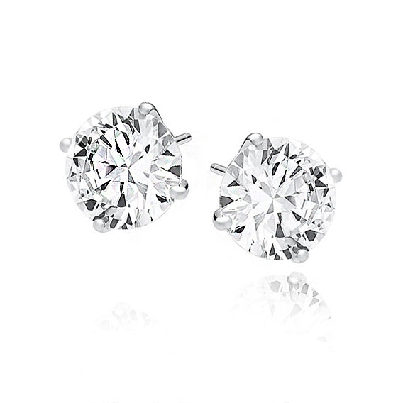 ørestikker med zirkoner 