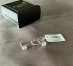 øreringe runde hvide zirkoner