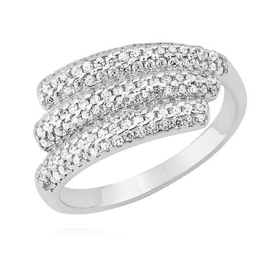 ring med zirkoner Hovedbillede