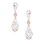 Stilfulde brudeøreringe med zirkoner