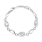 armbånd i sølv zirkoner
