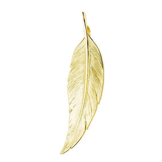 Sølv (925) elegant vedhæng fjer (flere varianter) Sekundært billede